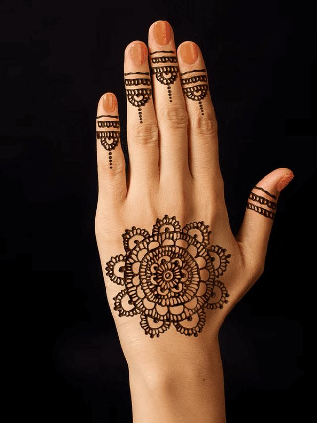 latest mehndi design for karva chauth 2023
