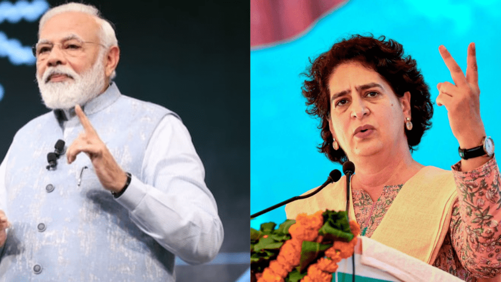PM Modi vs Priyanka Gandhi : पीएम नरेंद्र मोदी के खिलाफ वाराणसी सीट से प्रियंका गांधी होंगी उम्मीदवार 