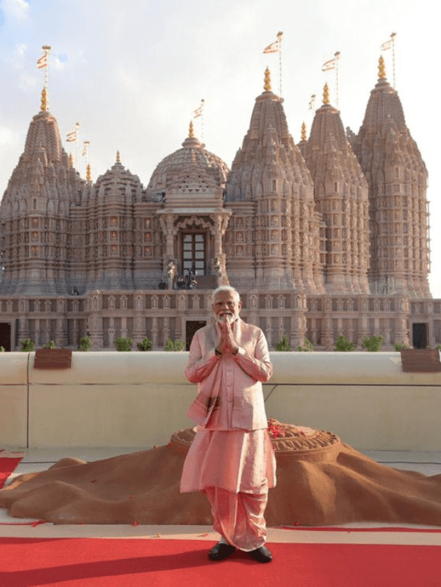 Modi opens largest temple in UAE