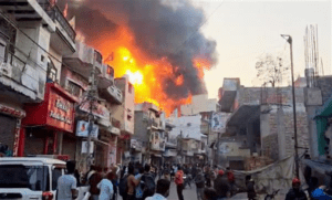 Delhi Paint factory fire