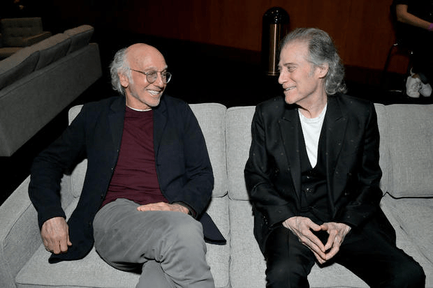 Larry David honors the memory of his childhood friend and co-star Richard Lewis