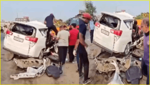 Sabarkantha Road Accident: श्यामला जी मंदिर से लौट रहा था परिवार, कार ट्रक से टकराई 7 लोगों की मौत