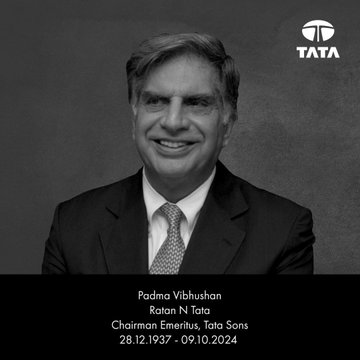 Ratan Tata Passed Away: भारत के महारत्न- रतन टाटा नहीं रहे