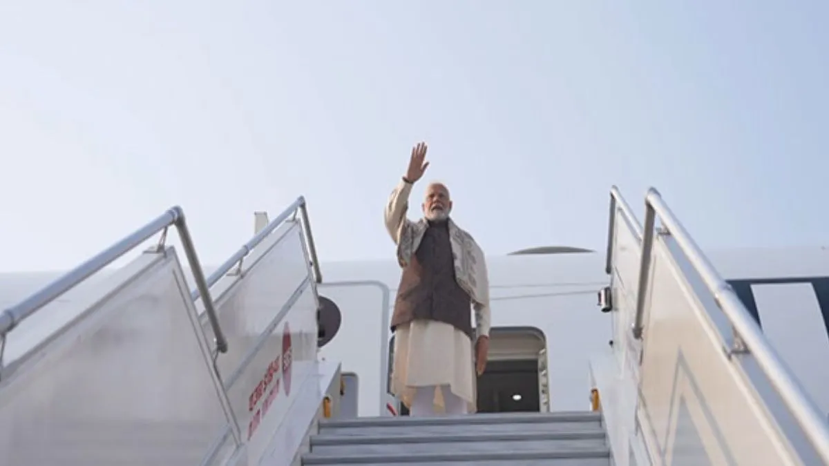 Narendra Modi Vist Kuwait: PM Modi Embarks on Historic Visit to Kuwait After 43 Years