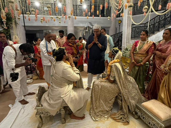 PV Sindhu marries Venkata Datta Sai in grand Telugu ceremony in Udaipur