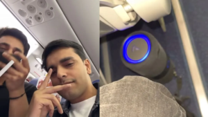 Delhi based Influencers Varun Yadav and Aarush Bhola Criticised for Playing Loud Music on Plane