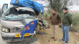 Tragic Accident on Chandigarh-Hisar Highway Claims One Life, Injures 15