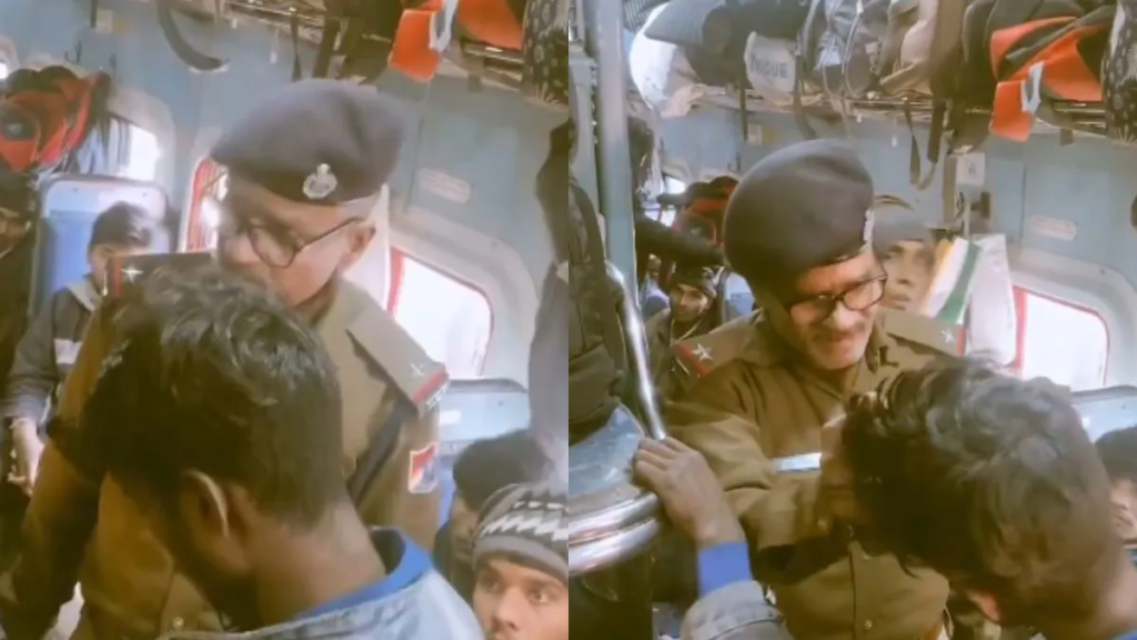 Passenger Smokes Weed Inside Train, RPF Officer Takes Action: Incident Sparks Online Debate