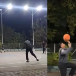 Security guard basketball skills: Viral video of retired Army officer showcasing incredible basketball skills