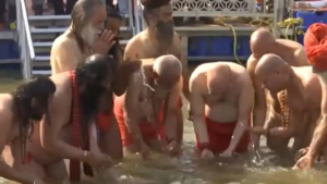 Mahakumbh Mela 2025: Amit Shah Takes Holy Dip at Triveni Sangam in Prayagraj