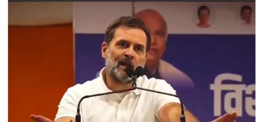 Rahul Gandhi attack Kejriwal for biggest liquor scam in Patparganj rally