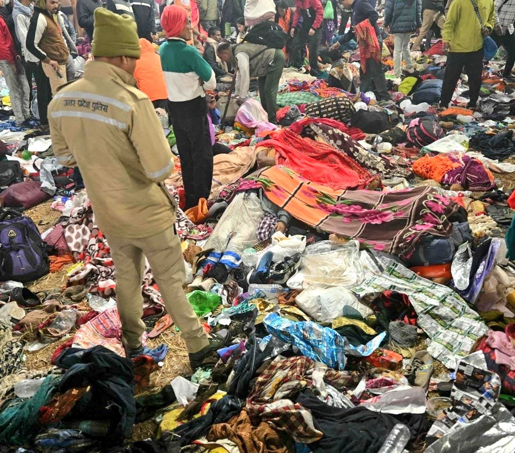 45 Dead, 90 Injured in Maha Kumbh Stampede Ahead of Mauni Amavasya Snan