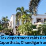 Income Tax department raids Rana Gurjit Singh’s Kapurthala, Chandigarh addresses