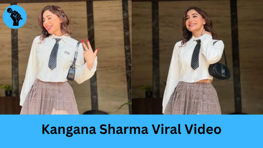 Kangana Sharma Viral Video: Kangana Sharma's sizzling dance moves on 'Lucky Lips' in mini skirt go viral | Watch video