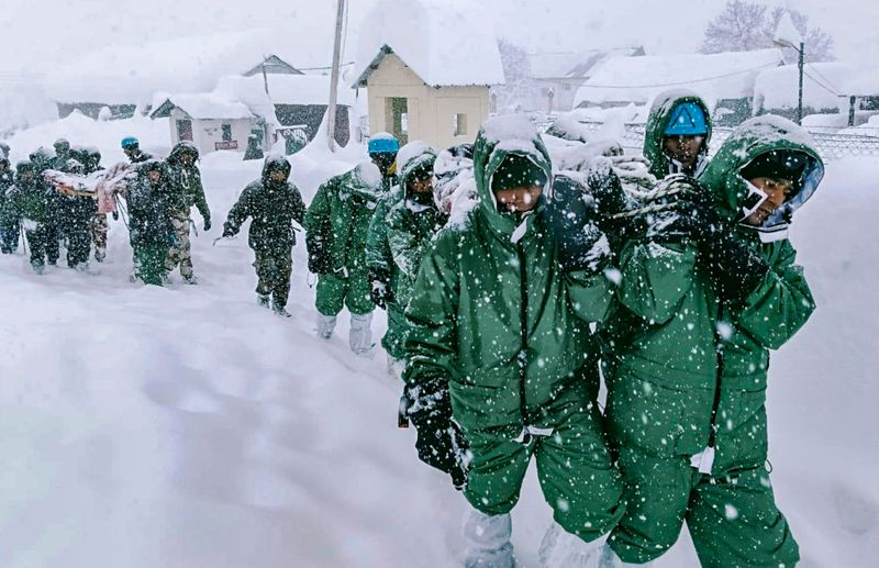 Avalanche struck BRO Camp in Uttarakhand, 32 Rescued, 25 Still Trapped