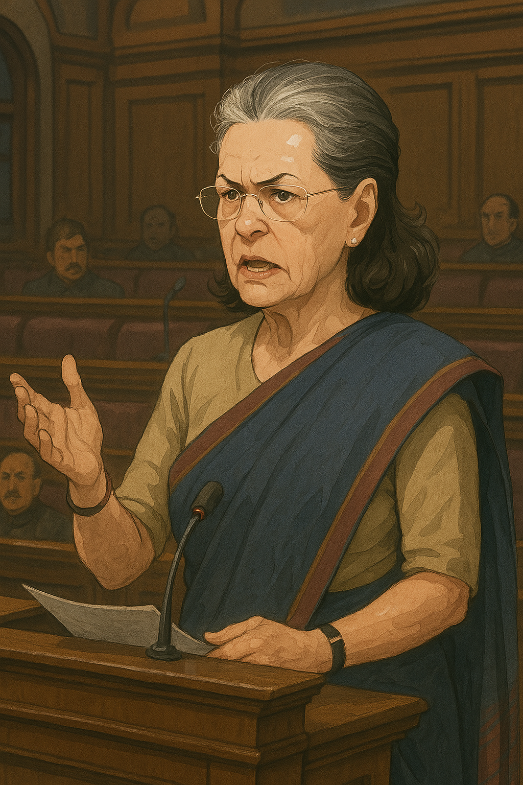 Sonia Gandhi Waqf Bill Remarks