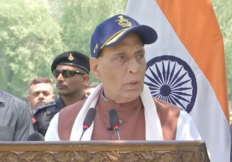 Rajnath Singh Srinagar visit