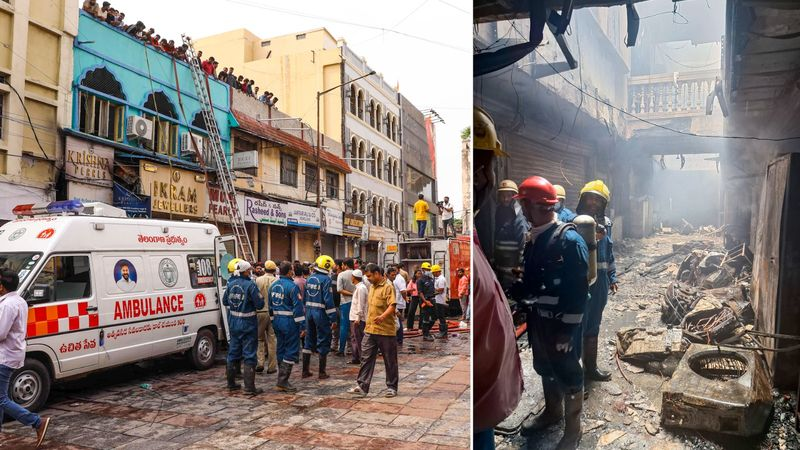 Hyderabad Fire LIVE Updates