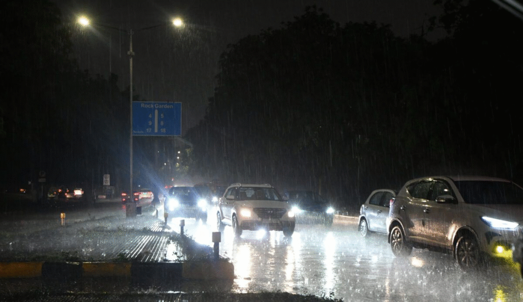 Chandigarh Rain Today: Heavy Rain Brings Much-Needed Relief to Chandigarh from Scorching Heat