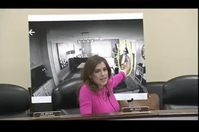 Nancy Mace Shares Nude Photo in congressional meeting