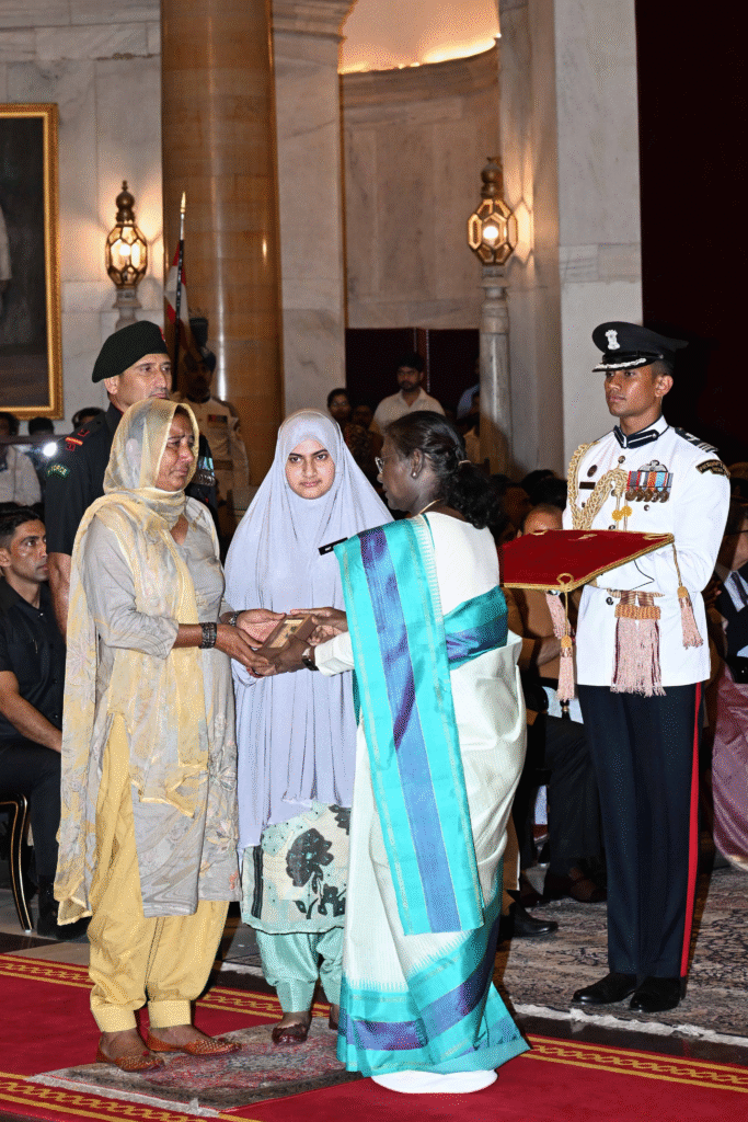 President Droupadi Murmu conferred 6 Kirti Chakras and 33 Shaurya Chakras for exceptional bravery by the Armed Forces