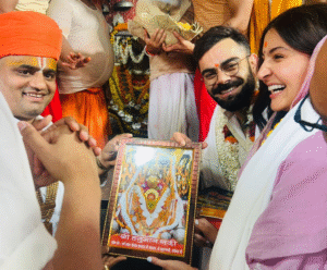Virat Kohli and Anushka Sharma visited Ram Mandir Temple