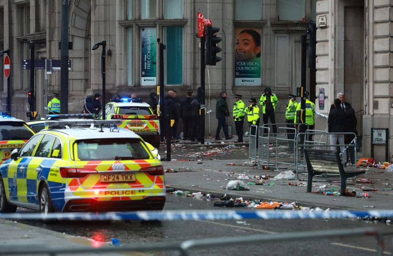 Car rams into gathering of football fans in Liverpool, 50 Injured