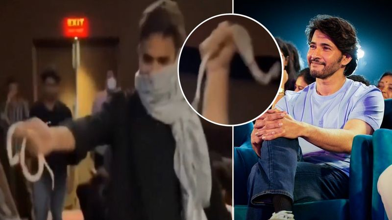 Mahesh Babu Fan Creates Chaos in Theatre with Live Snake During Khaleja Re-Release