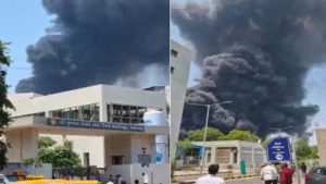 Plane with 245 passengers crashes near Ahmedabad Airport during takeoff