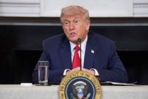 Trump Denies Macron Ceasefire Claim