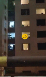 Traffic Jam Outside Jaipur Hotel Holiday Inn After Couple Forgets to Close Curtains