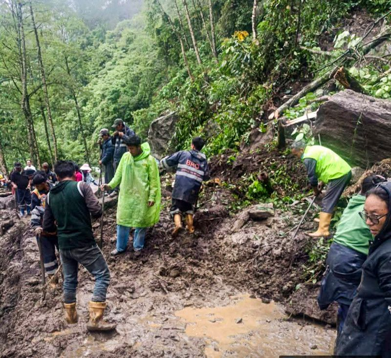 Landslide Claims Lives of 3 Army Personnel 6 Still Missing in Chhaten