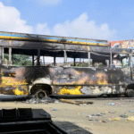 Arambai Tenggol Arrest: Manipur Unrest Deepens as Protesters Pour Petrol Over Themselves; Prohibitory Orders Imposed in Five Districts