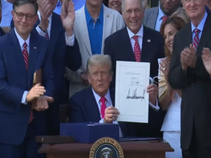 "Promises Made, Promises Kept": Trump Signs Landmark Tax and Spending Cut Bill on July