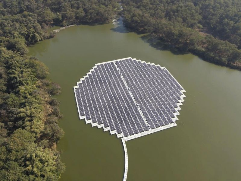Chandigarh to Set Up India’s Largest Floating Solar Power Plant at Sector 39 Waterworks