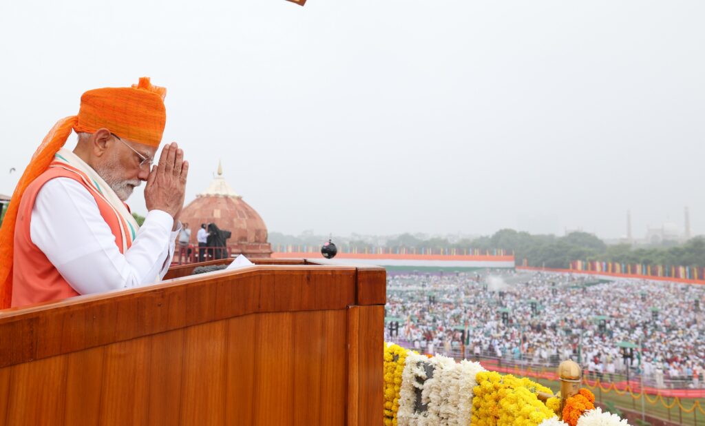 PM Modi Announces High-Powered Demographic Mission to Curb Illegal Infiltration on 79th Independence Day