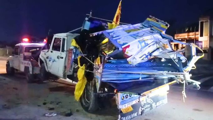 10 Khatu Shyam Devotees Killed, 22 Injured in Dausa-Manoharpur Highway Accident