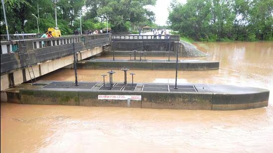 Sukhna Lake Floodgate Opened for Third Time This Monsoon