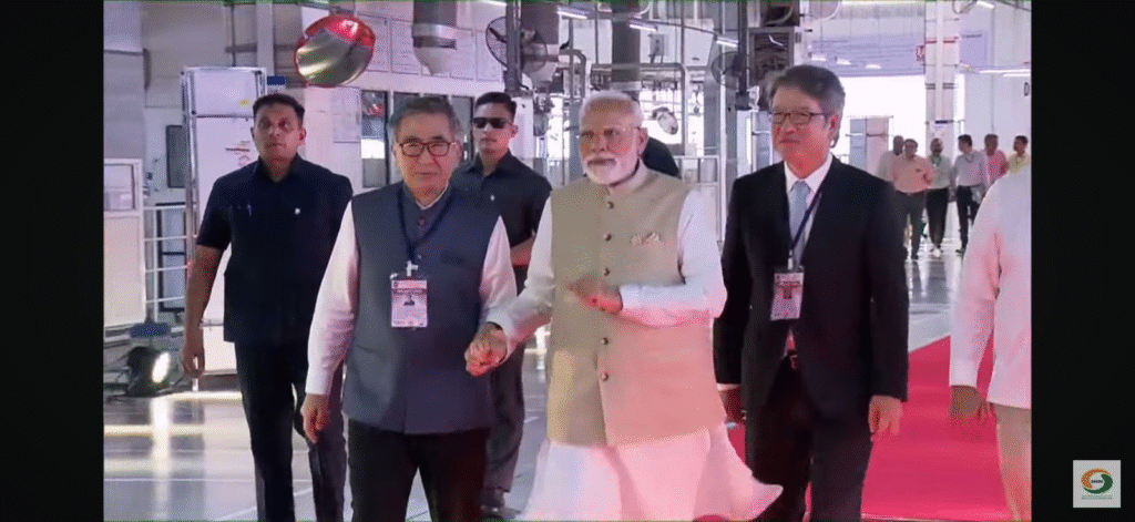 PM Modi launches Maruti Suzuki’s first global electric vehicle e-Vitara from Ahmedabad