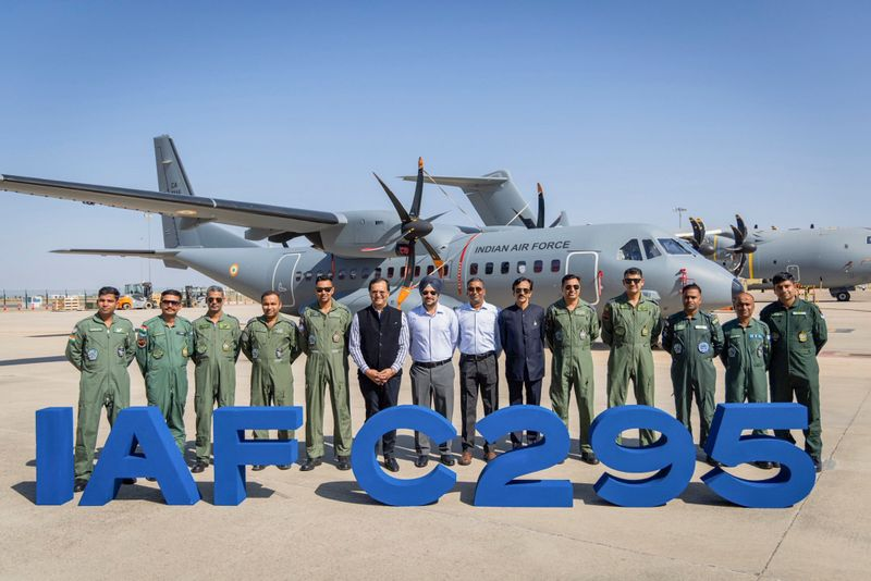 India Receives Final Airbus C-295 Aircraft from Spain