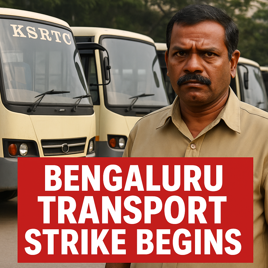 Bengaluru Transport Strike Begins: Why Karnataka’s Bus Workers Are Demanding 38 Months Back Pay