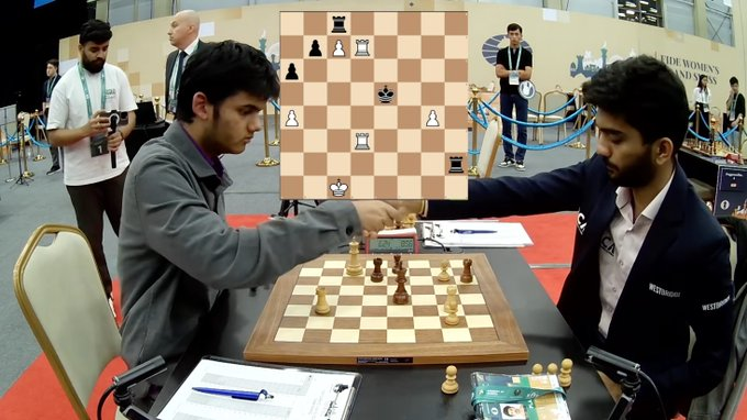 Abhimanyu Mishra Creates History by Defeating World Champion D Gukesh