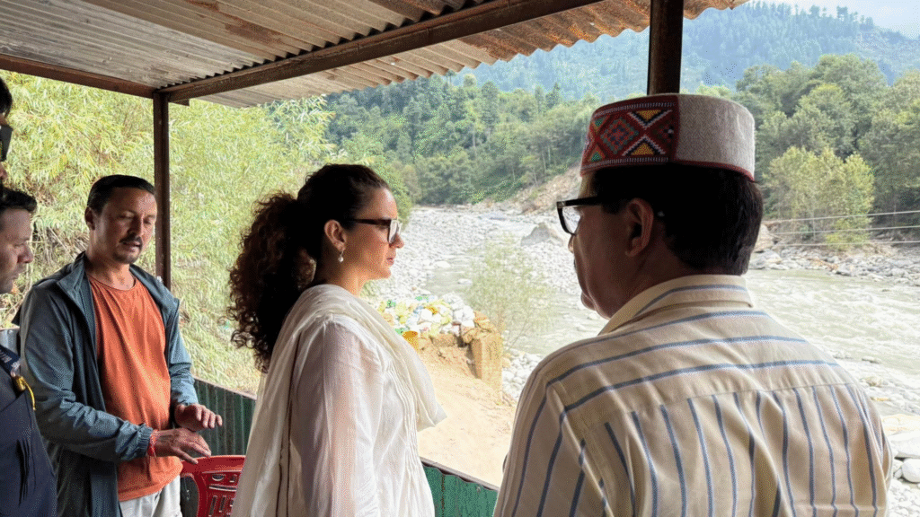 Kangana Ranaut Viral Video: Laments Himachal Café Earns Only ₹50 in a Day Amid Flood Crisis