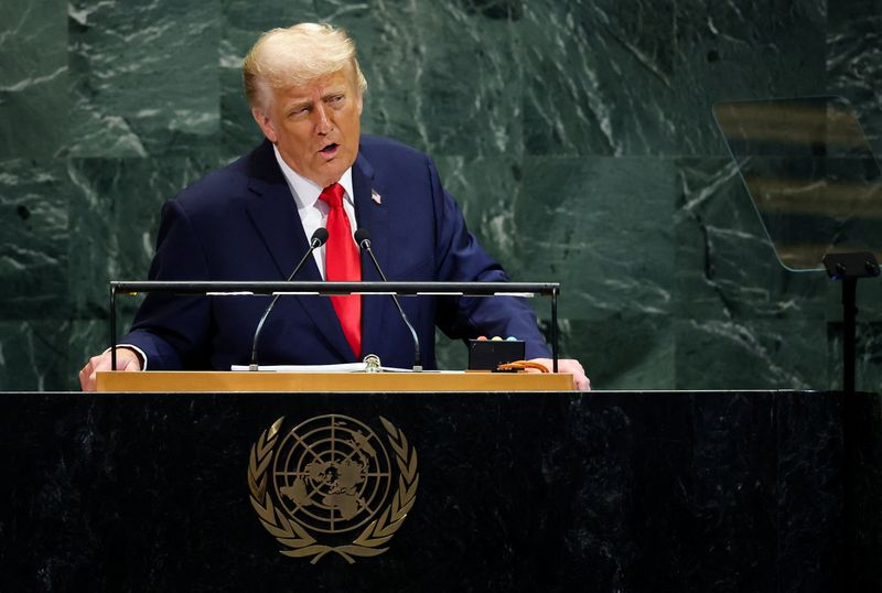 Donald Trump at UN