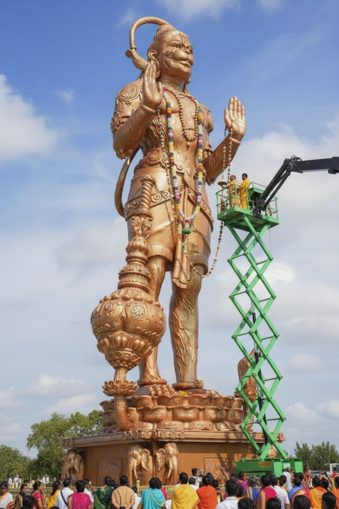 Texas Republican Leader Alexander Duncan Sparks Outrage Over Opposition to 90-Foot Hanuman Statue in Sugar Land