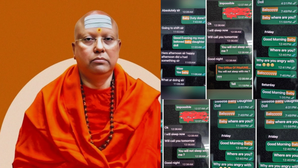 Swami Chaitanyanand Sex Video Controversy 