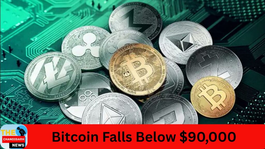 Bitcoin Falls Below $90,000 as AI Profit Worries Shake Global Markets