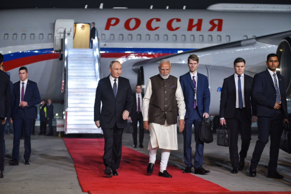 Putin India Visit Live: PM Modi Welcomes Russian President in Delhi, Key Talks on Defence & Energy Begin