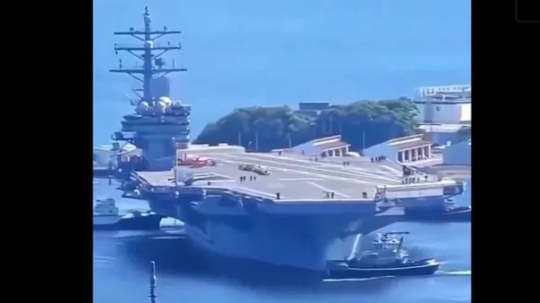 US Carrier Strike Group Heads to Middle East as Iran Closes Airspace Amid Rising Tensions