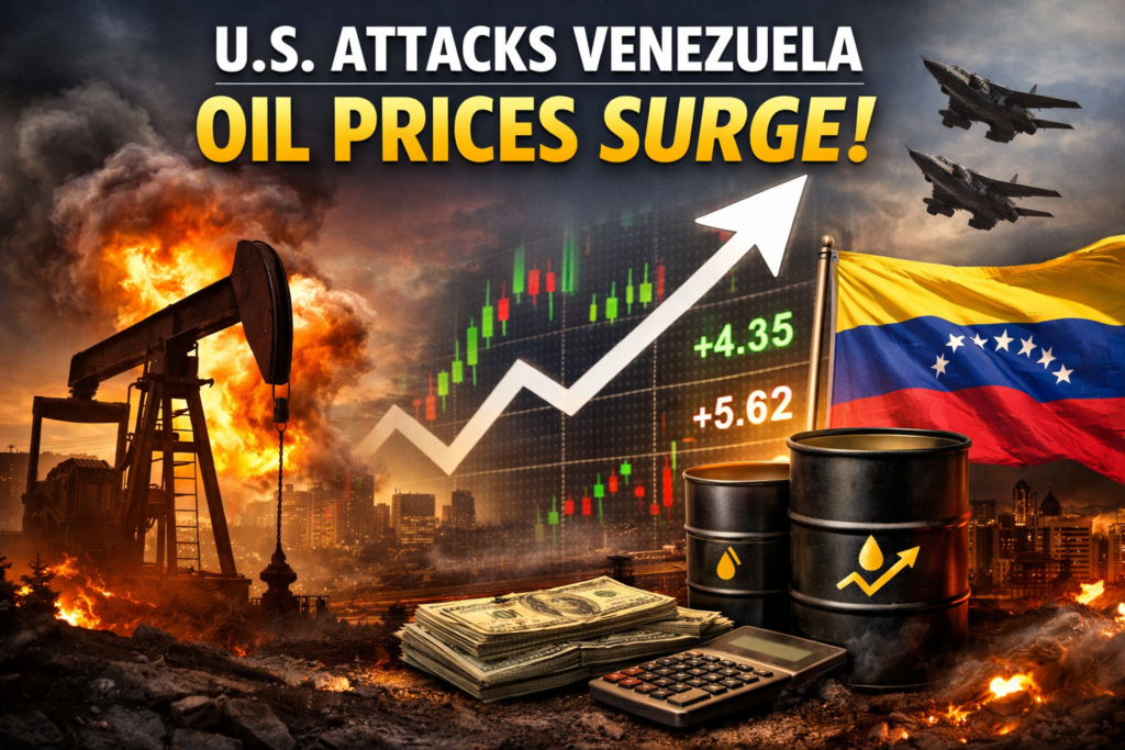 US Attack on Venezuela Sends Shockwaves Through Global Oil Markets Ahead of Monday Trade